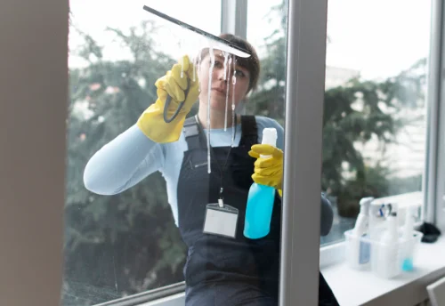 Nettoyage de vitres intérieures et extérieures à Lyoffans